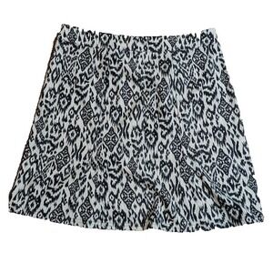 Rip Skirt Hawaii Wrap Beach Medium Length 2 Coverup Adjustable Waist Blue Pocket